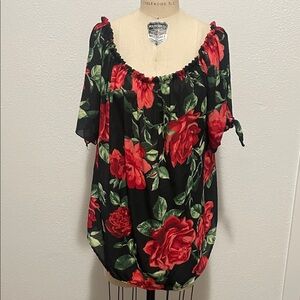 Rose Floral Blouse